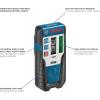 imageBOSCH LR1 650 Ft RedBeam Rotary Laser Receiver Includes Mounting Bracket ampamp 9V Battery65 ft Receiver  GREEN