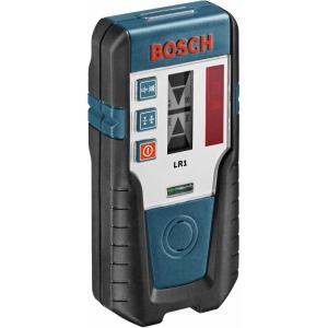 imageBOSCH LR1 650 Ft RedBeam Rotary Laser Receiver Includes Mounting Bracket ampamp 9V Battery65 ft Receiver  RED