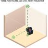 imageBOSCH GPL10030G GreenBeam SelfLeveling Alignment Laser Includes 2 AA Batteries BuiltIn Multipurpose Mount ampamp Hard Carrying CaseLaser Laser