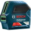 imageBOSCH GLL 100 GX 100 Ft GreenBeam SelfLeveling CrossLine Laser Includes 3 AA Batteries Positioning Device Green Laser Target Plate ampamp HeavyDuty Pouch75ft Level