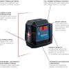imageBOSCH GLL5020 50 Ft SelfLeveling CrossLine Laser Includes Integrated Magnetic Mount ampamp 2 AA Batteries50ft