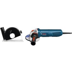 imageBosch 5 In VariableSpeed Angle Grinder with Paddle Switch and Dust Guard GWS1350VSPDG