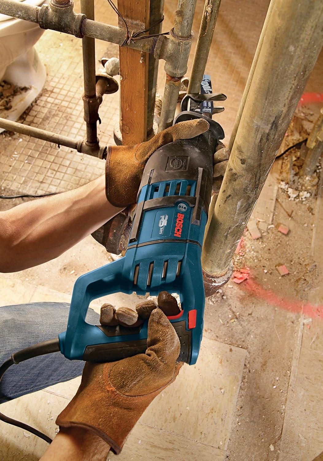 imageBosch RETM9X2 5 pc 9 in 2024 TPI Edge Reciprocating Saw Blades for Thin Metal