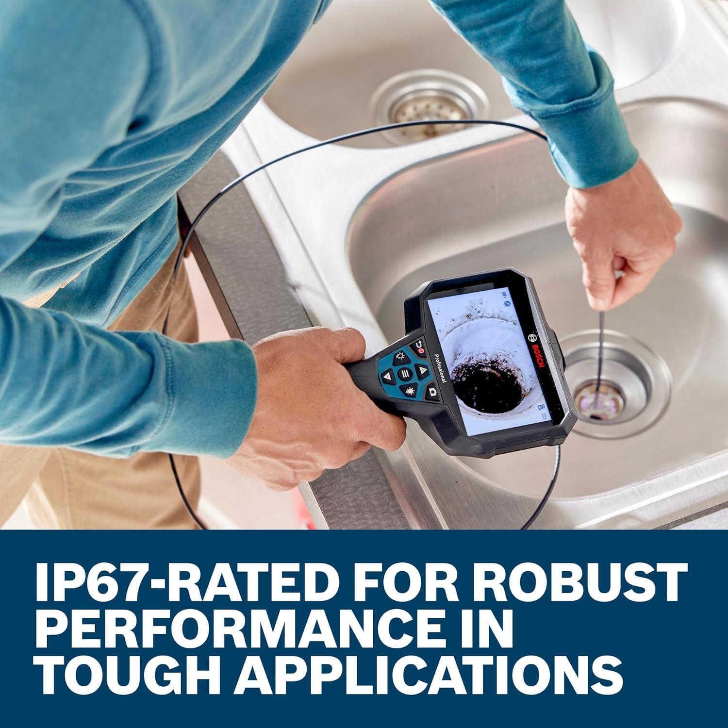 imageBOSCH GICCC54 Inspection Camera Cable  5 Ft HighResolution IP67 Durable Design for GIC423C ampamp GIC527C