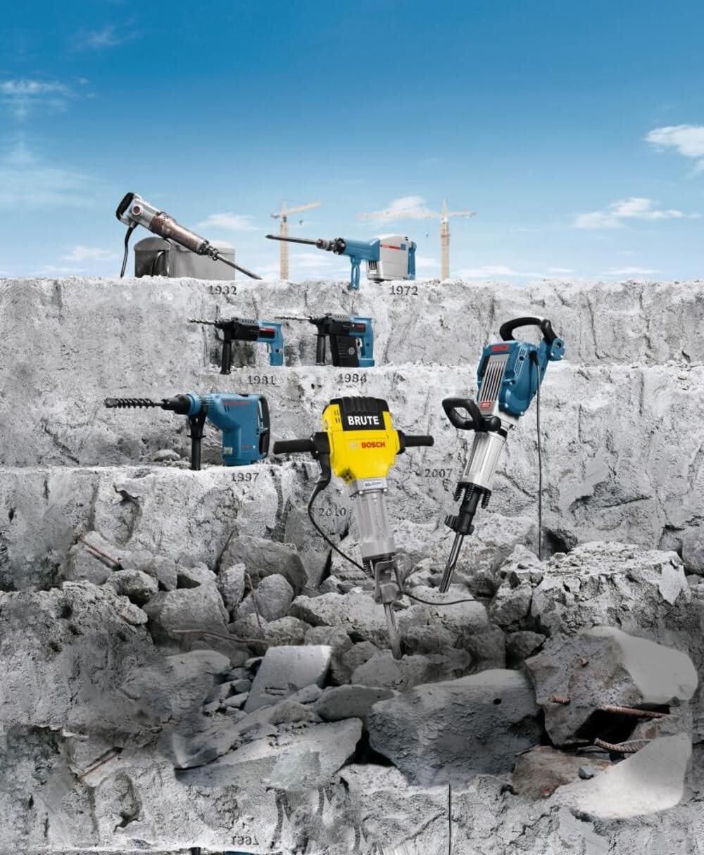 imageBOSCH HS1518 1 In x 18 In Flat Chisel 34 In Hex Hammer Steel