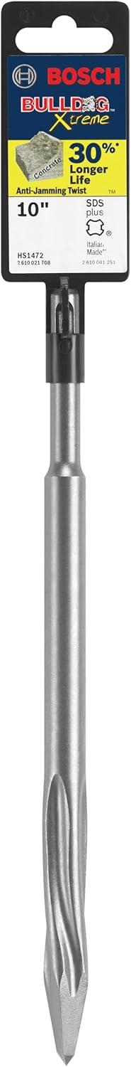 imageBosch HS1402 18 In Mortar Knife SDSplus Bulldog Xtreme Hammer Steel34 Inch