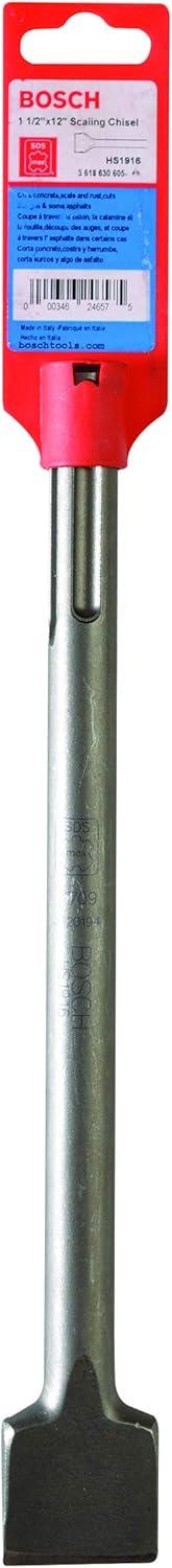 imageBosch HS1916 112 In x 12 In Scaling Chisel SDSmax Hammer Steel