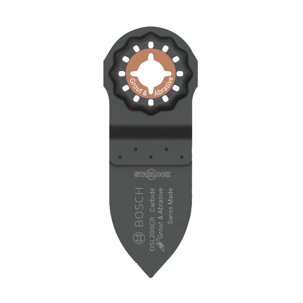 imageBosch OSL200CR 2 in Starlock Oscillating Multi Tool Carbide Grit Sanding Finger2 In