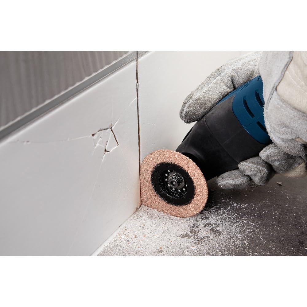 imageBosch OSL200CR 2 in Starlock Oscillating Multi Tool Carbide Grit Sanding Finger234 In