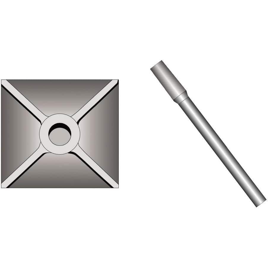 imageBosch 5 In x 5 In SDSmax Tamper Plate Hammer Steel HS1828 with Bosch HS1927 9 In Tamper Plate Spade SDSmax Hammer Steel