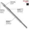 imageBosch HS1402 18 In Mortar Knife SDSplus Bulldog Xtreme Hammer Steel34 Inch
