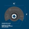 imageBosch OSL312F 312 in Starlock Oscillating Multi Tool BiMetal Flush Cut Blade1 Count Pack of 1