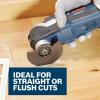imageBosch OSL312F 312 in Starlock Oscillating Multi Tool BiMetal Flush Cut Blade4 In