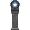 imageBOSCH OSM114C 114 In StarlockMax Oscillating Multi Tool Metal ampamp More Carbide Extreme Plunge Cut Blade for ExtremeDuty Applications in Cutting Iron Bar Metal Wood with Nails Drywall and Tile