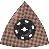 imageBOSCH OSM450CR10 1Piece StarlockMax 100Grit Oscillating MultiTool Carbide Delta Sanding Pad for ExtremeDuty Application in Grout and Abrasive