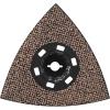 imageBOSCH OSM450CR4 1Piece StarlockMax 40Grit Oscillating MultiTool Carbide Delta Sanding Pad for ExtremeDuty Application in Grout and Abrasive