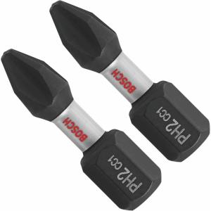 imageBOSCH ITDPH21022 pc Driven 1 In Impact Phillips 2 Insert Bits