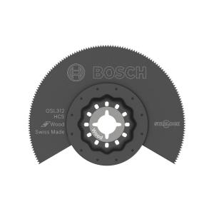 imageBOSCH OSL312 1Piece 312 In Starlock Oscillating Multi Tool Wood HighCarbon Steel Segmented Saw Blade for GeneralPurpose Application in Wood312 In
