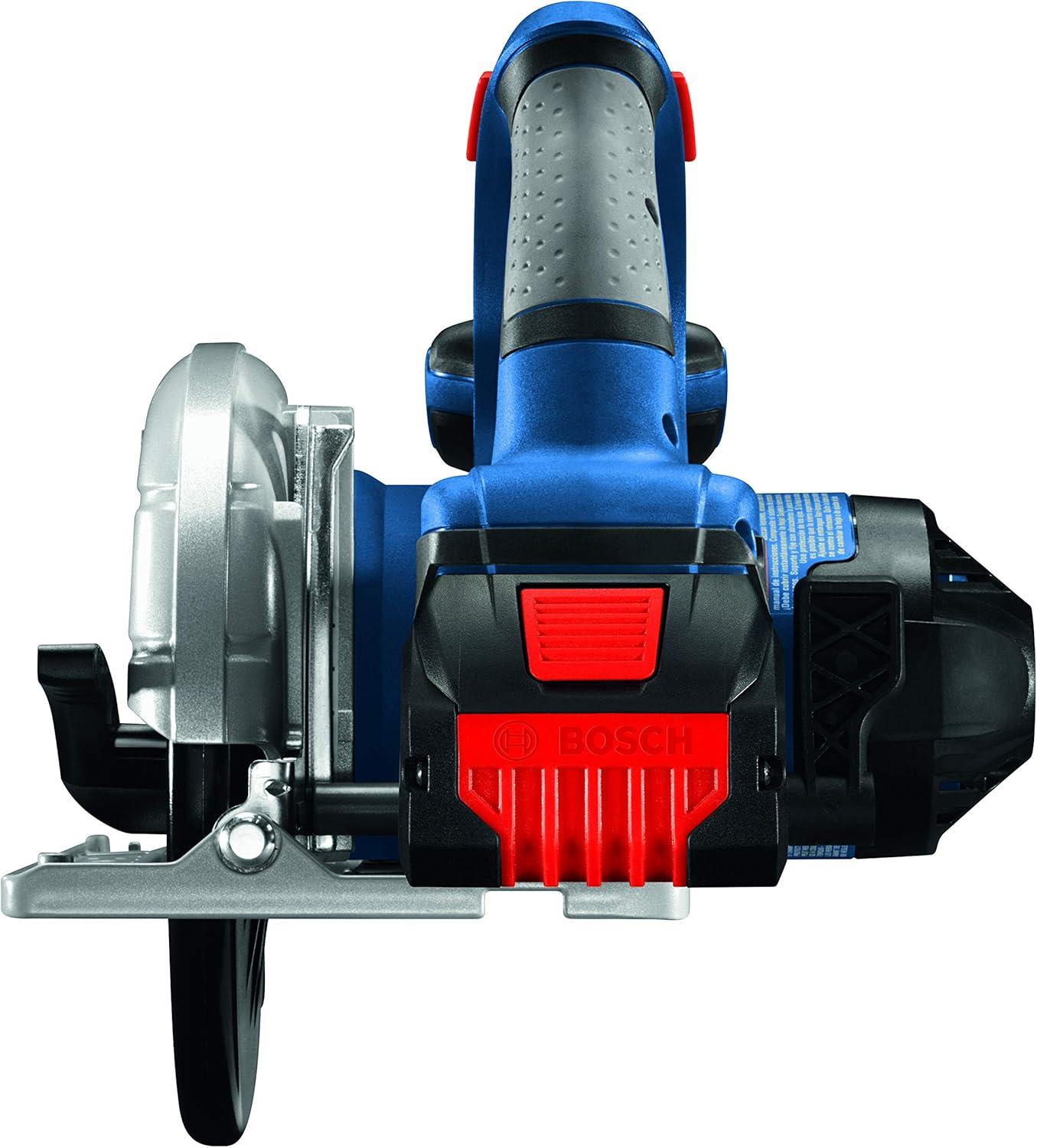 imageBosch CCS180B14A 18V 612 In Circular Saw Kit with 1 CORE18V 80 Ah Performance Battery