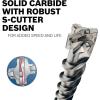 imageBOSCH HC5091 112 in x 21 in SDSmax SpeedX Carbide Rotary Hammer Bit for Concrete Drilling58 Diameter