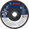 imageBosch FD2960080 6 In 78 In Arbor Type 29 80 Grit BlendingGrinding Abrasive Wheel