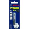 imageBOSCH ITSQ235B 10Pack 312 In Square 2 Impact Tough Screwdriving Power Bits2 Inch Pack of 1