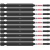 imageBOSCH ITSQ235B 10Pack 312 In Square 2 Impact Tough Screwdriving Power Bits312 In