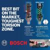 imageBOSCH ITSQ235B 10Pack 312 In Square 2 Impact Tough Screwdriving Power Bits312 In