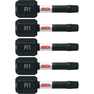 imageBOSCH ITSQ235B 10Pack 312 In Square 2 Impact Tough Screwdriving Power Bits1 In