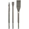 image:imageBOSCH HS143PK 3 pc SDSplus Bulldog SelfSharpening Chisel Set