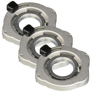 image:imageBOSCH RA1129 2Piece QuickChange Router Template Guide Adapter Kit for Threaded Template GuidesPack of 3