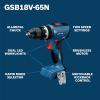 image:imageBOSCH GSB18V65N 12 In Brushless Hammer DrillDriver  575 InLbs Max Torque Switchable KickBack Control Rapid Mode Selector Dual LED Worklights AllMetal Chuck Bare Tool