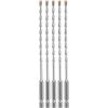 image:imageBosch 5 pc 316 in X 6 in Hex Shank Hammer Drill Masonry Bits LBHX0035