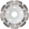 image:imageBOSCH DCDR04501 412 in Double Row Segmented Diamond Cup Wheel  Longer Life Effective Grinding  Concrete Mortar  Small Angle Grinders