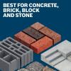 image:imageBOSCH DCTH0401 4 in Turbo Hubbed Diamond Cup Wheel  Smooth Finish Longer Life  Concrete Masonry  Angle Grinders