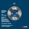 image:imageBosch DBTP0503 5 in XLock Tuckpointing Blade412 DIAMETER