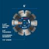image:imageBosch DBTP0503 5 in XLock Tuckpointing Blade5 DIAMETER