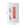 image:imageBosch HBT600 6 in BiMetal M42 Hole Saw1 in