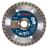 image:imageBOSCH DBT0501 5 in Turbo Rim Diamond Blade  Fast Precise Cuts  Concrete Brick Stone  Standard Angle Grinders4 DIAMETER