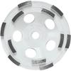 image:imageBOSCH DCDR0502 5 in Double Row Segmented Hubbed Diamond Cup Wheel  Fast Material Removal  Concrete Masonry  Angle Grinders