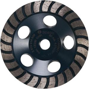 image:imageBOSCH DCTH04501 412 in Turbo Hubbed Diamond Cup Wheel  Smooth Finish Longer Life  Concrete Masonry  Angle Grinders