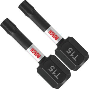 image:imageBOSCH ITT25215 15Pack 2 In Torx 25 Impact Tough Screwdriving Power Bits1 In