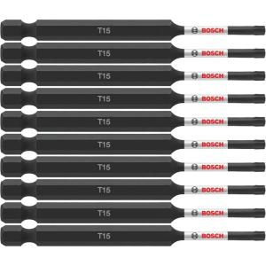 image:imageBOSCH ITT25215 15Pack 2 In Torx 25 Impact Tough Screwdriving Power Bits312 In