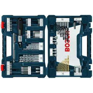 image:imageBOSCH MS4091C  91Piece Drilling amp Driving Mixed Bit Set  Ideal for Applications in Wood Metal amp MasonryMS4091