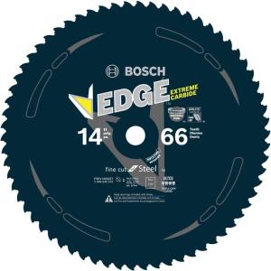 image:imageBOSCH PRO1466ST Edge 14 in 66 Tooth Edge Circular Saw Blade for Ferrous Metal Cutting