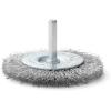 image:imageBOSCH WB025V3 3Piece Wire Brush Set  Crimped Wire Wheel End Wire Brush amp Wire Cup Brush for Efficient Paint Varnish amp Rust Removal  Compatible with DrillDrivers for Easy Surface Preparation