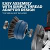 image:imageBOSCH WGX0100 XLOCK Wire Wheel Adapter for 5811 Angle Grinders Enables Faster ToolFree XLOCK Accessory Changes