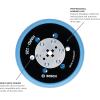 image:imageBOSCH RSM6045 6 in Medium HookandLoop MultiHole Sanding PadHard Pad