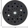 image:imageBOSCH RSM6045 6 in Medium HookandLoop MultiHole Sanding PadHard Pad