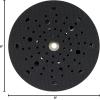 image:imageBOSCH RSM6045 6 in Medium HookandLoop MultiHole Sanding PadSoft Pad